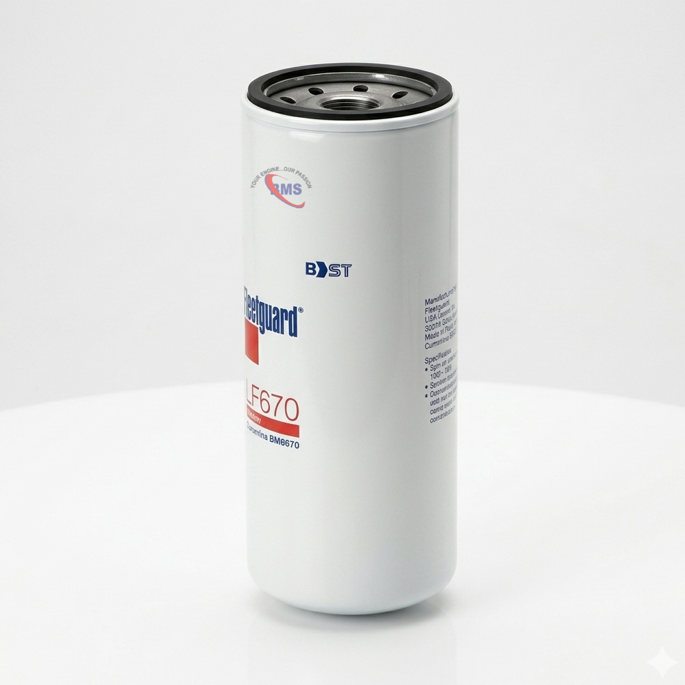 Oil filter LF670 for clean engine performance